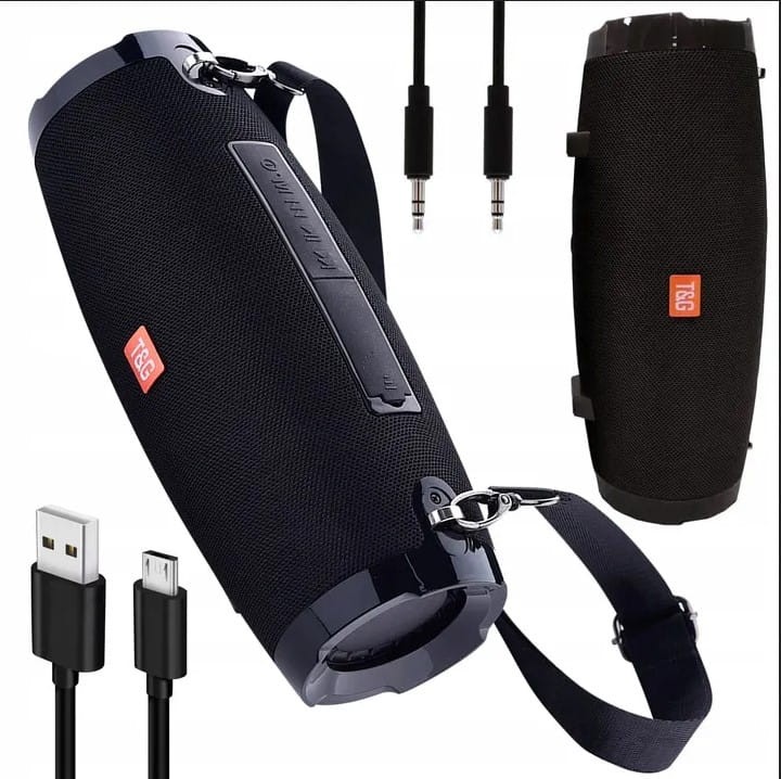 GŁOŚNIK BLUETOOTH TG504 10W AUX MICRO SD CZARNY