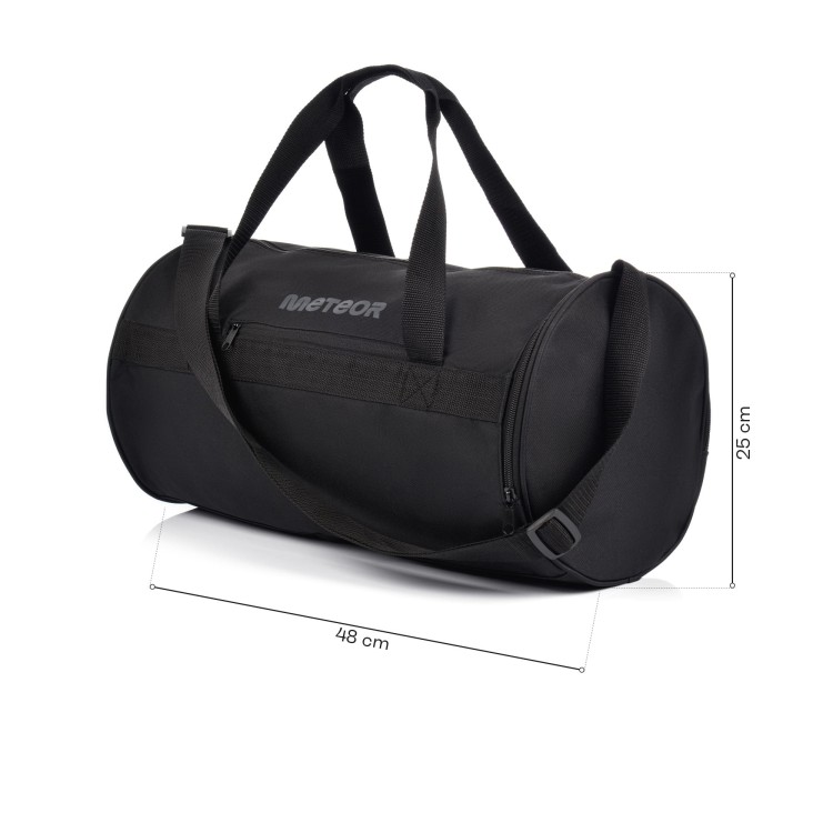 Torba fitness Meteor Sirin 25 l czarny