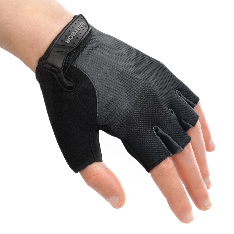 Rękawiczki rowerowe Meteor MX20 L czarny