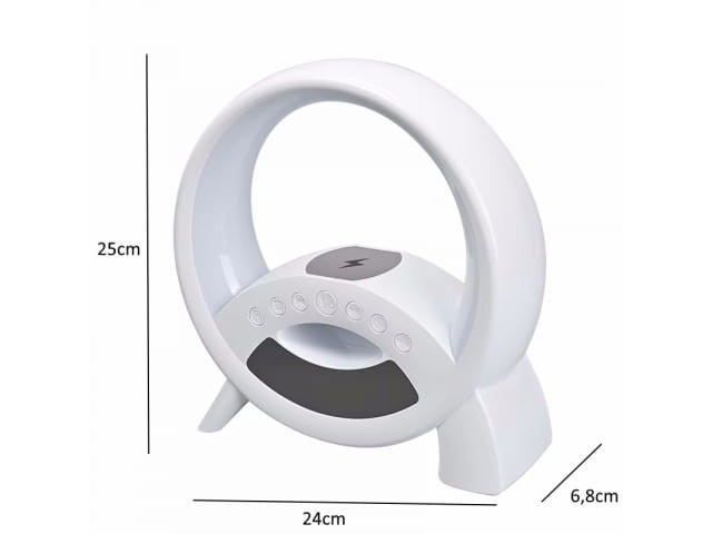 Lampka nocna LED Bluetooth indukcja