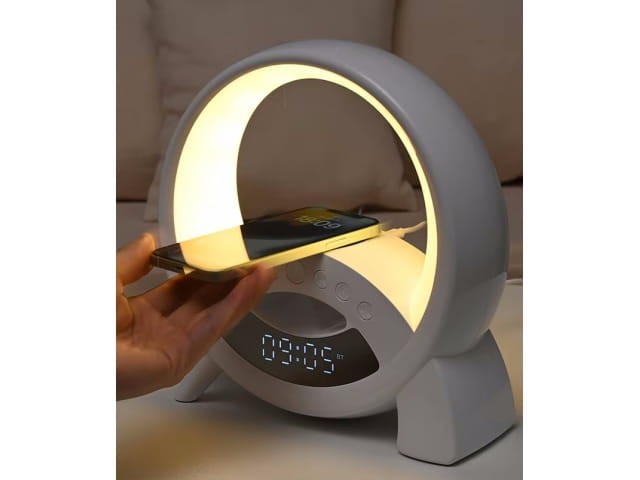 Lampka nocna LED Bluetooth indukcja