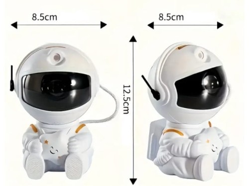 Projektor gwiazd nieba LED Lampka nocna Astronauta