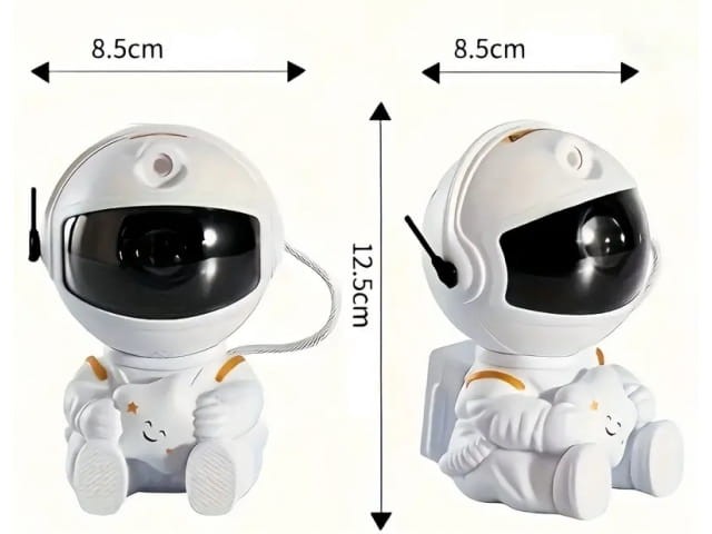 Projektor gwiazd nieba LED Lampka nocna Astronauta