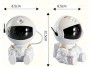 Projektor gwiazd nieba LED Lampka nocna Astronauta