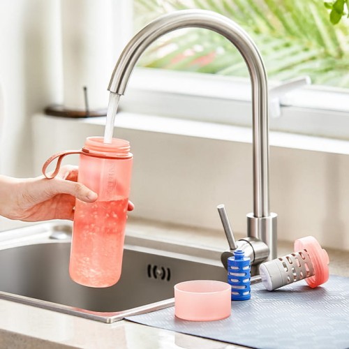 PHILIPS BUTELKA FILTRUJĄCA GOZERO FITNESS AWP2712RDO/10 CZERWONY