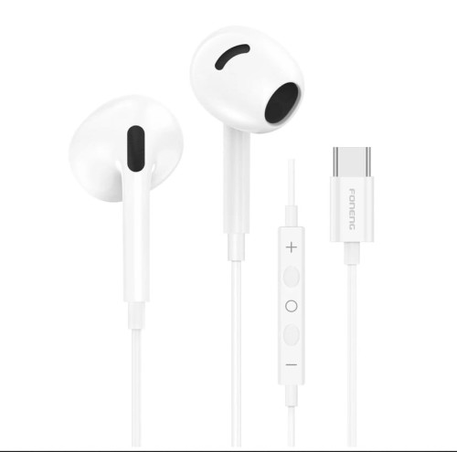 FONENG słuchawki przewodowe T66 USB-C z mikrofonem
